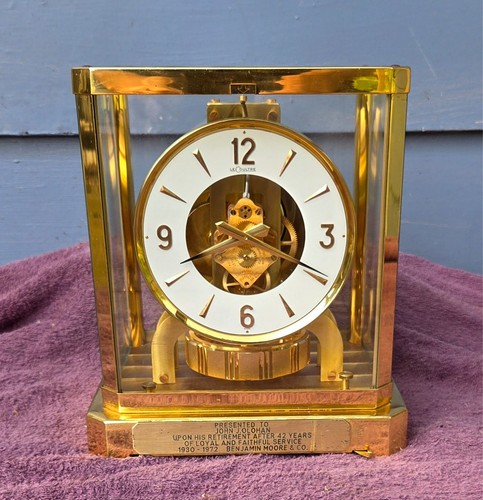 Vintage lecoultre atmos - lecoultre, clock
