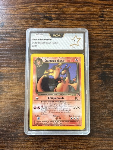 Carte pokémon dracaufeu - carte,