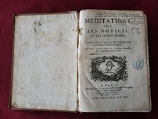 LIVRE ANCIEN RELIGIEUX 1674 -