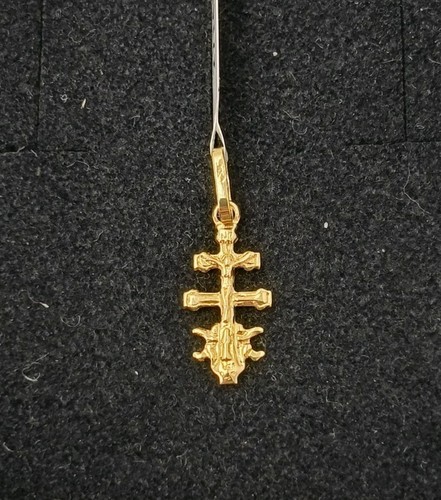 Pendentif 18k 750 mls croix - pendentif,