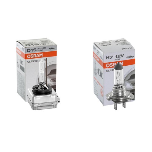Osram ensemble d1s - d1s, h7