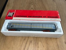 Wagon Jouef Marchandises Couvert à Parois Coulissantes Habis SNCF Gris réf 6730
