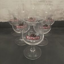 6 verres watneys scotch ale