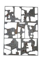 rare planche matrice imprimerie d'une BD humour (années 40/60)