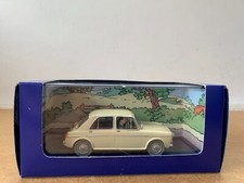 TINTIN LA MG L'ILE NOIRE CAR 1/43 COMPLETE BOX G6