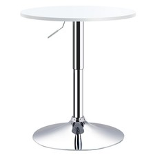 HOMCOM Table de bar ronde