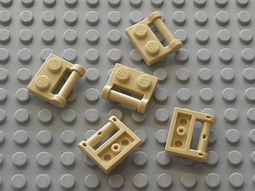 Lego tan plate ref - tan, 48336