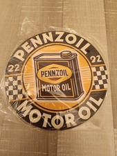 Plaque Métal Pennzoil Motor