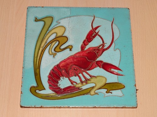 Carreau faience émaillée - en,