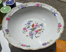 Grande assiettes creuse en porcelaine de limoge salmon ancienne