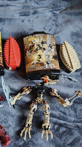 Lego bionicle lot glatorian - bionicle,