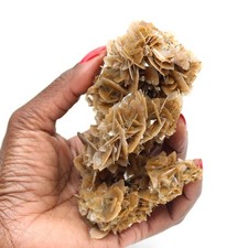 Cristaux lamellaires de Barytine marocaine 190gr 120mm Maroc