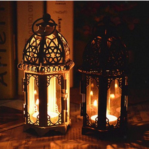 Bougeoir marocain fer - bougeoir,
