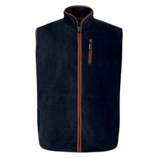 ESPIONAGE COUNTY FLEECE BODYWARMER/GILET IN NAVY BLUE 2XL 3XL 4XL 5XL 6XL 7XL8XL