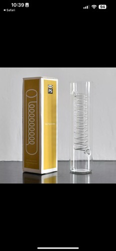 Ikea spiral glass - ps,