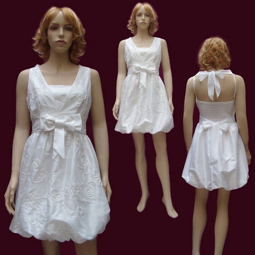 Robe soirée blanche - soirée,