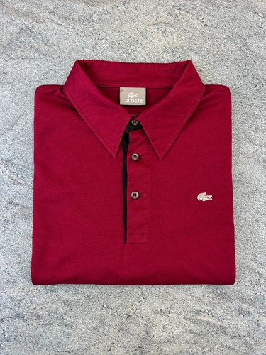 Polo lacoste bordeaux - polo, patte