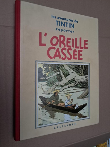 Tintin oreille cassée - l'oreille,