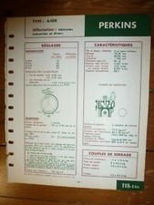 4.108 - Fiche Technique Perkins