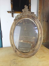 Cadre ancien bois fronton
