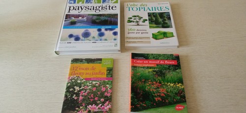 Lot livres jardinage - 4, –