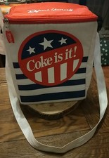 COLLECTOR Coca-Cola - Sac Isotherme Glacière  Coke is it Refresh Yourself . TBE