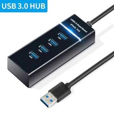 Multiprise HUB USB 3.0 4 ports rapide 30 cm pour PC