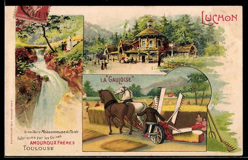Carte postale luchon - carte,