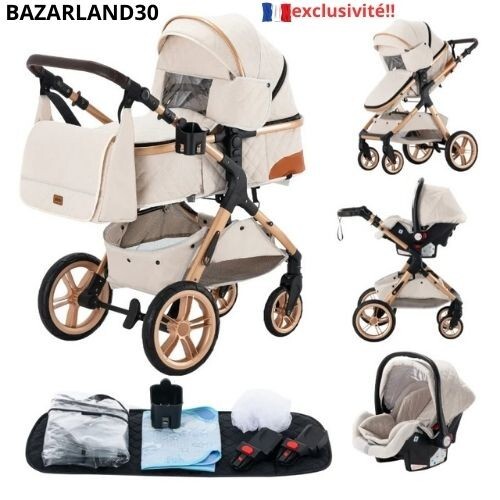 Poussette 1 bébé - 3, en