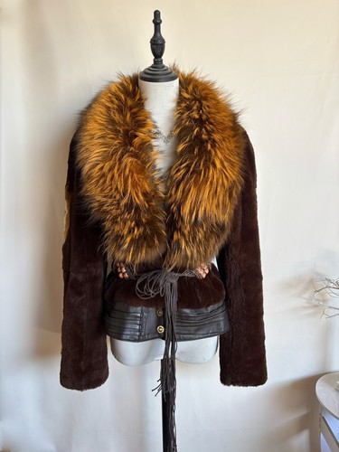 Manteau fourrure lapin - en, de
