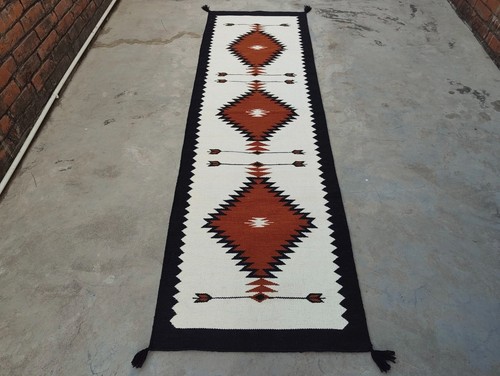 Tapis navajo rouge sud ouest - tapis,
