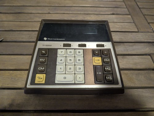 Texas instrument 5200 - texas, ti-5200