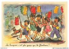 AQFP11-0751-GERMAINE-BOURET - une marche - les lampions