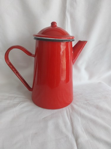 Cafetiere emaillee rouge - emaillee,