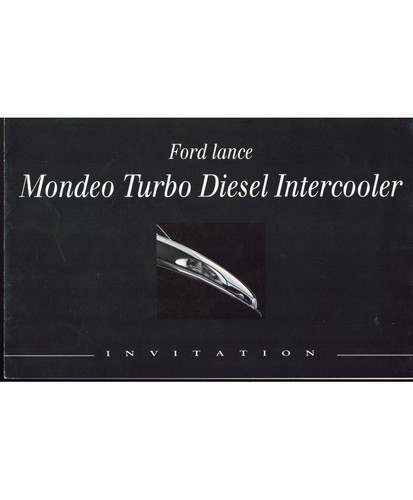 Brochure ford mondeo - brochure,