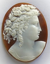 XIXè CAMEE COQUILLAGE. SHELL