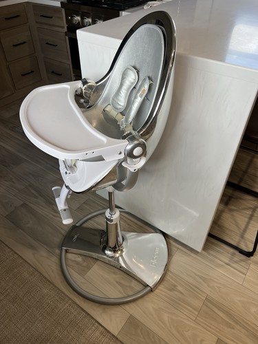 Fresco silver high chair - silver,