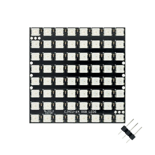 Panneau led rgb adressable x - rgb, 8