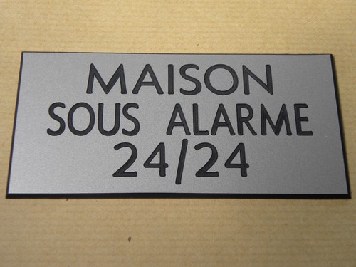 Plaque panneau maison - maison, sous