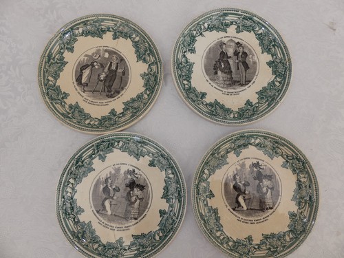 Assiettes parlantes longwy - assiettes, la