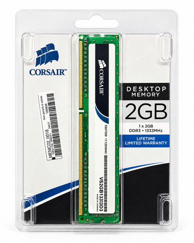 Corsair 2gb ddr3 1333mhz - corsair,
