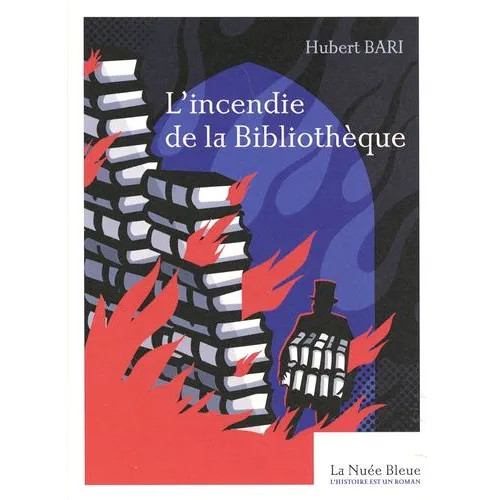 Incendie la bibliothèque - l'incendie,