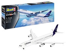 REVELL, Avion Airbus A340-300 Lufthansa à assembler et à peindre, échelle 1/1...