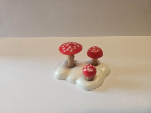 Playmobil champignons rouges - ,