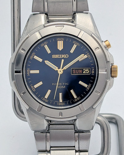 Seiko kinetic 5m63 0ae0 - 5m63-0ae0, blue