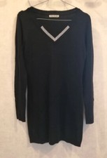 Pull noir long angora