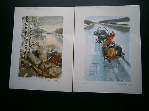 Suite deux gravures gaston - de,