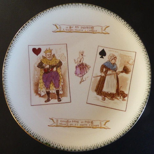 Assiette choisy roi - le, en