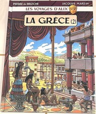 BD LES VOYAGES D'ALIX T.5 LA GRECE  (2) J. MARTIN / de BROCHE DARGAUD EO neuf
