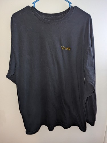 Vans black long sleeve - sleeve, t-shirt